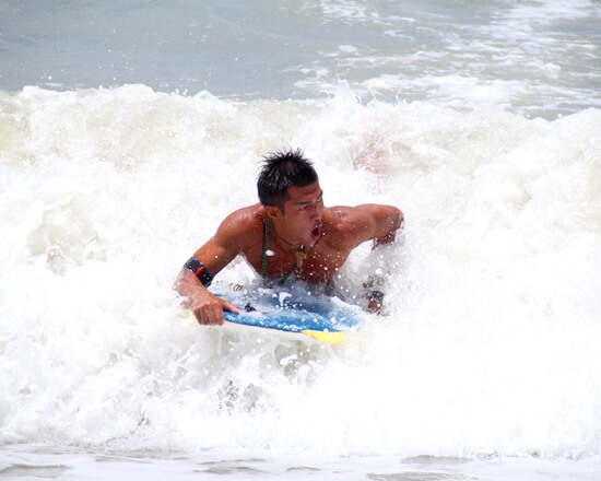 Bodyboard and Longboard