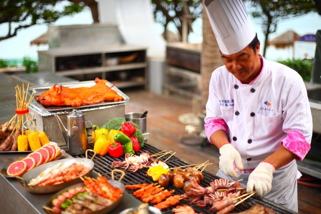 戶外自助式海陸炭烤 墾丁夏都沙灘酒店 Chateau Beach Resort 戶外自助式海陸炭烤 墾丁夏都沙灘酒店 Chateau Beach Resort